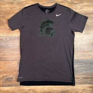 The Nike Tee Mens Shirt Large Michigan State Performance Tee Go State Spartans